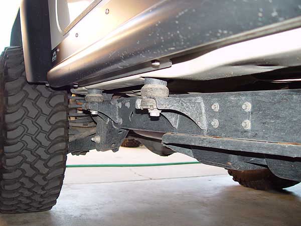 Jeep body lift installation #3