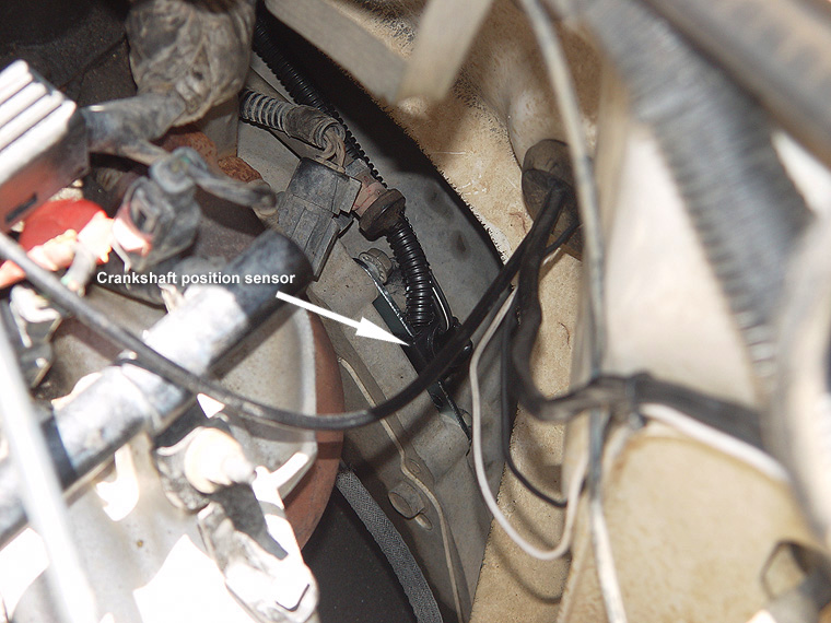 Jeep wrangler crankshaft position sensor replacement #2