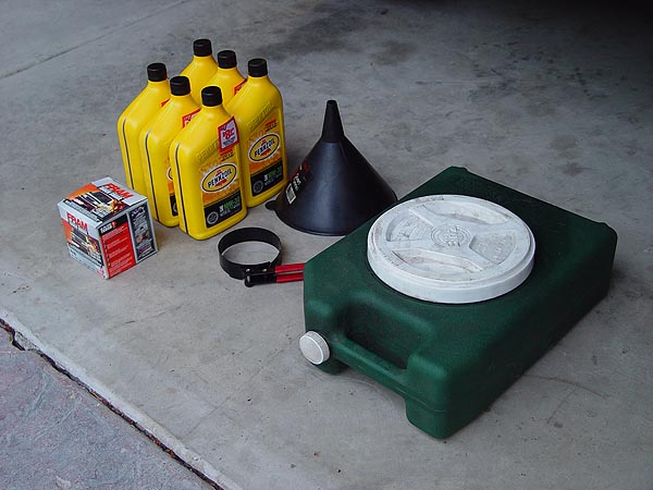 How do you change the oil in a 2004 Jeep Cherokee?