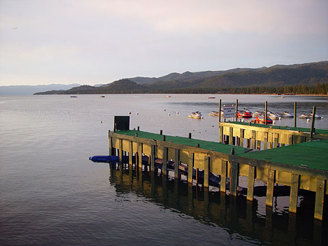 Lake Tahoe Sunset Harbor 01