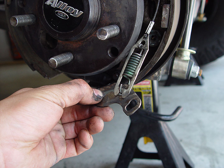 Jeep Rear Drum Brake Remove - Install and Adjust