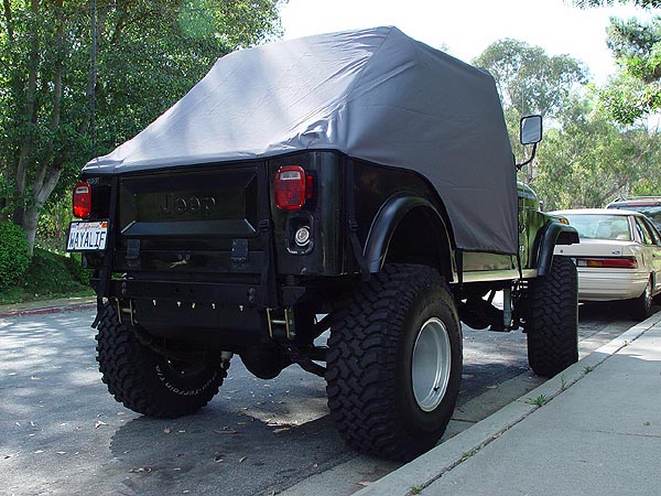 Rain Gear Jeep CJ Cab Covers